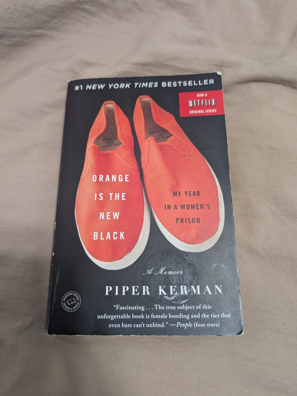 "Orange Is the New Black" Paperback Book